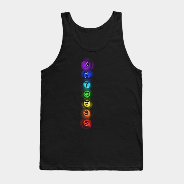 chakras Tank Top by sanaca